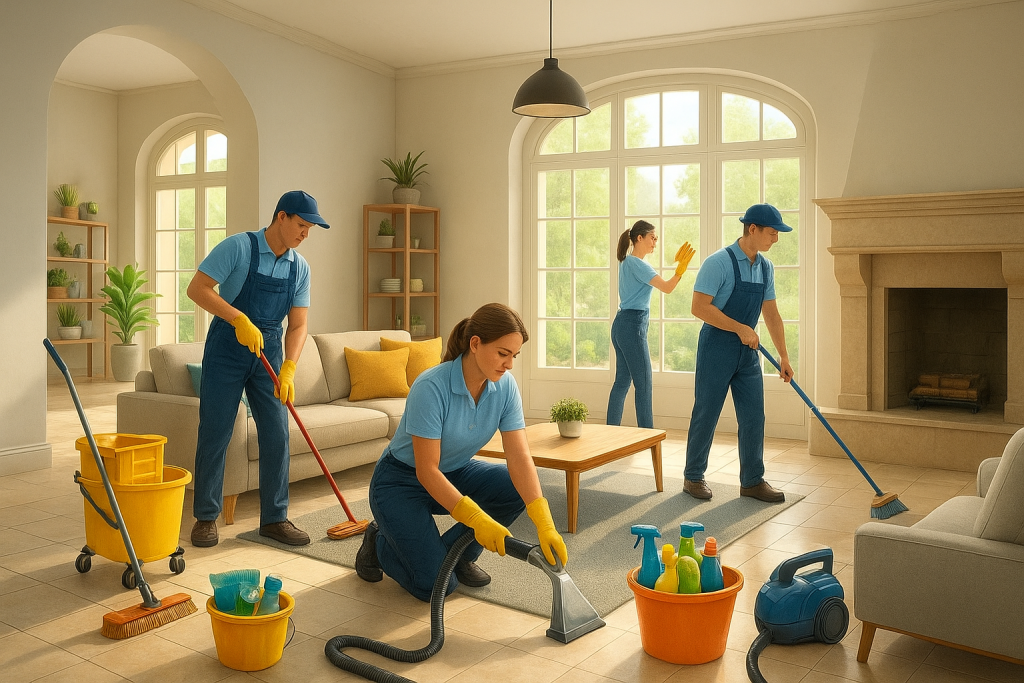 villa deep cleaning in Costa Blanca