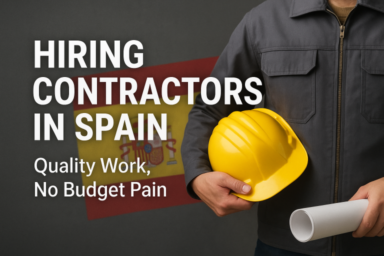 Hiring Contractors in Spain: Quality Work, No Budget Pain