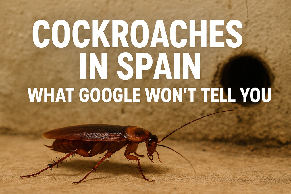 Cockroaches in Spain