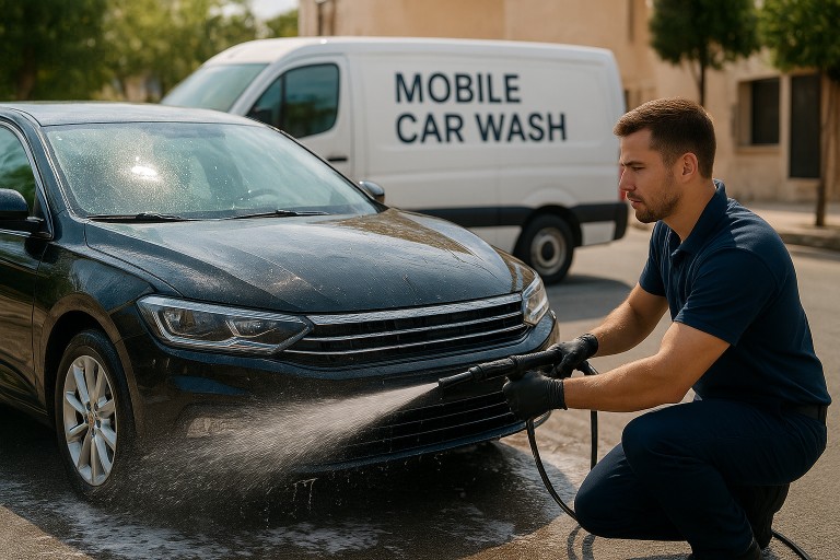 Mobile Car Wash in Torrevieja: On-Site, Fast and Reliable