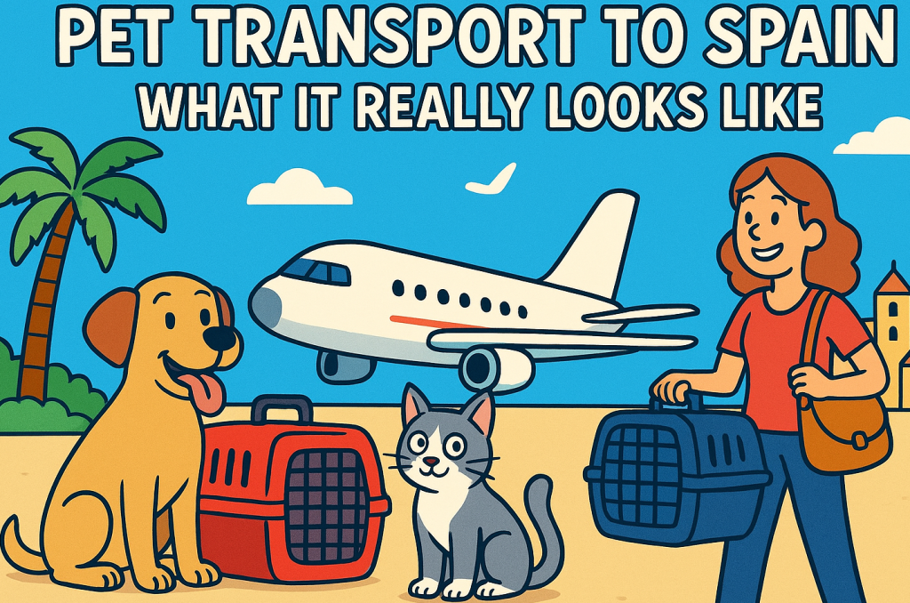 Pet Transport to Spain