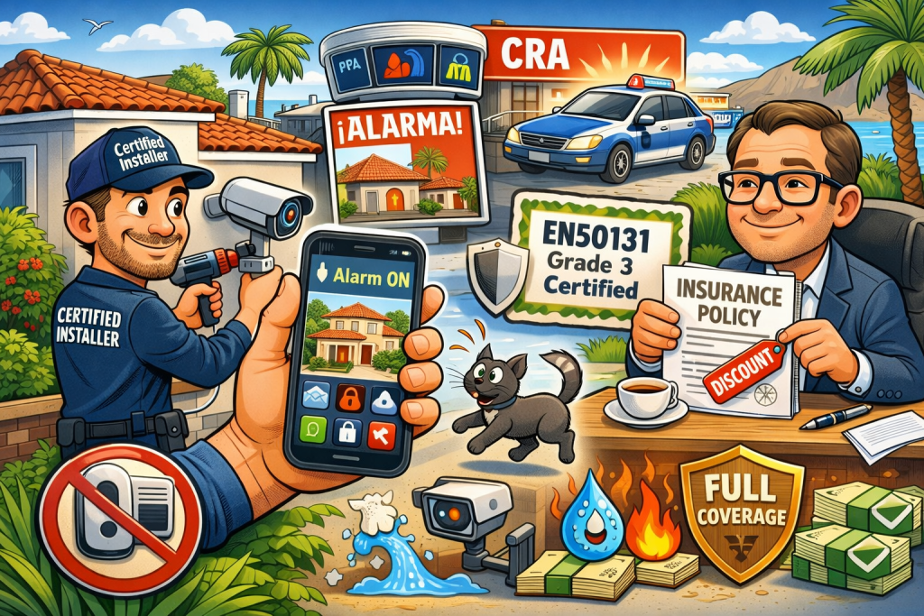 Best alarm systems in Spain