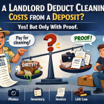 Can a Landlord Deduct Cleaning Costs from a Deposit