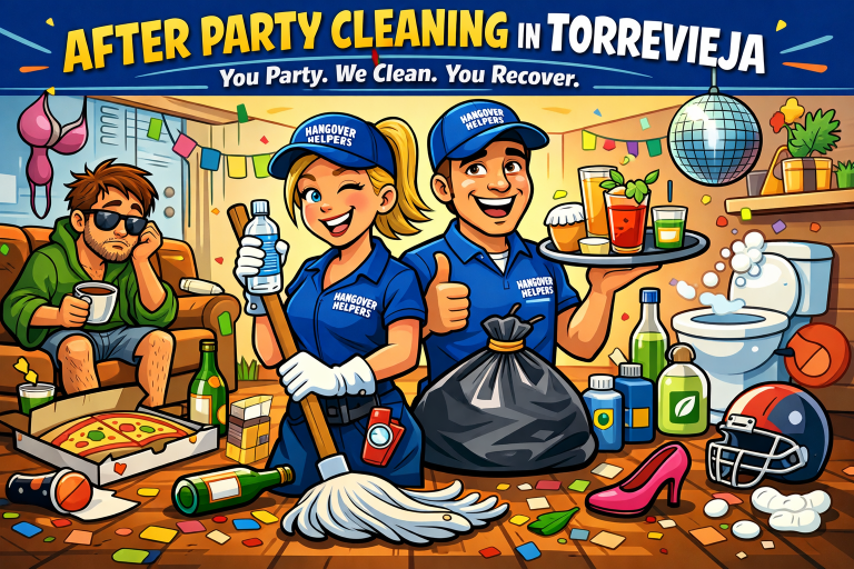 After Party Cleaning in Torrevieja