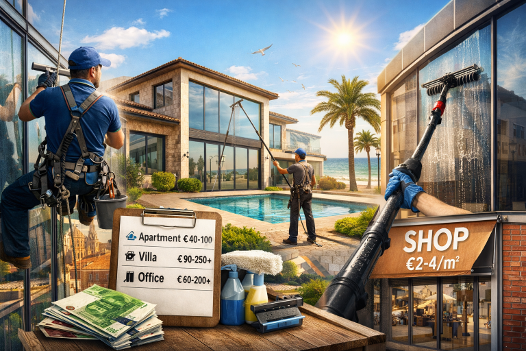 Window Cleaning Prices in Valencia: Your Ultimate Guide 2026