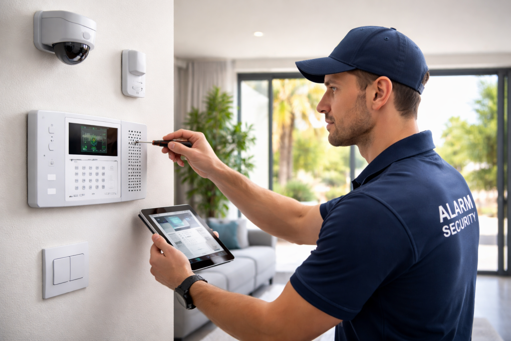 Alarm System Installation in Valencia