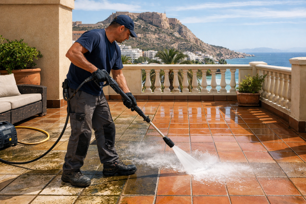 Terrace Cleaning in Alicante
