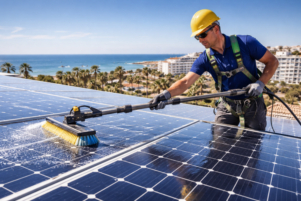 Solar Panel Cleaning in Torrevieja