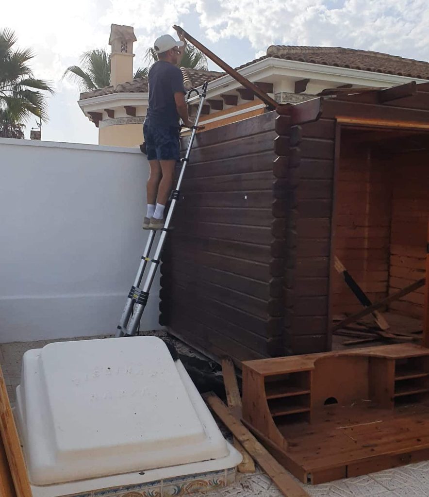 Shed Removal in Torrevieja